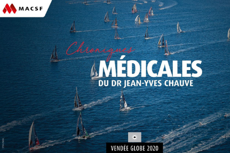 Un livre pour se replonger dans les chroniques médicales du Vendée Globe